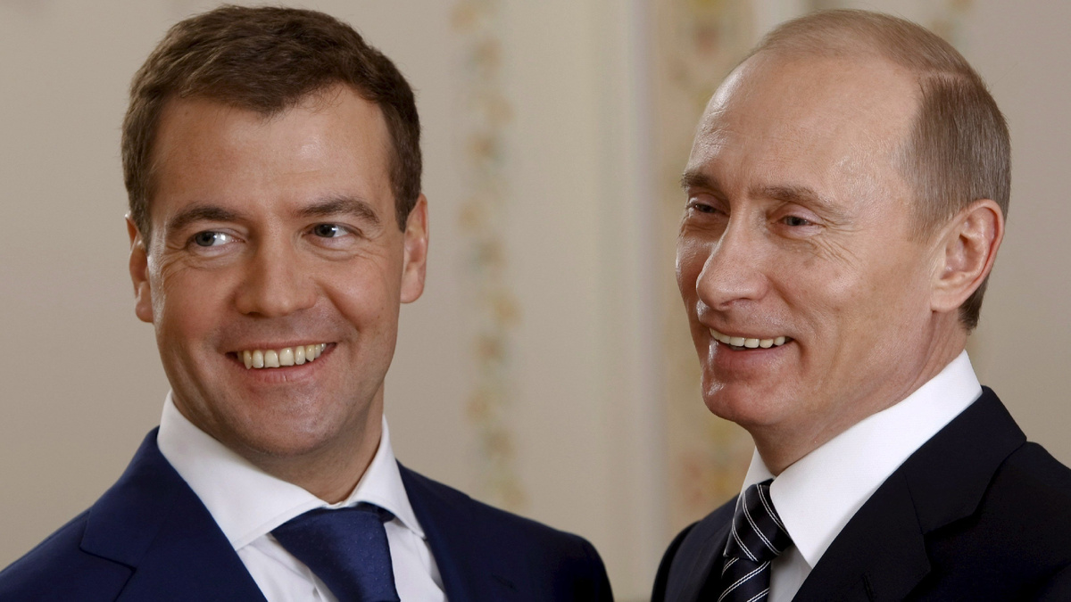 Путин и Медведев