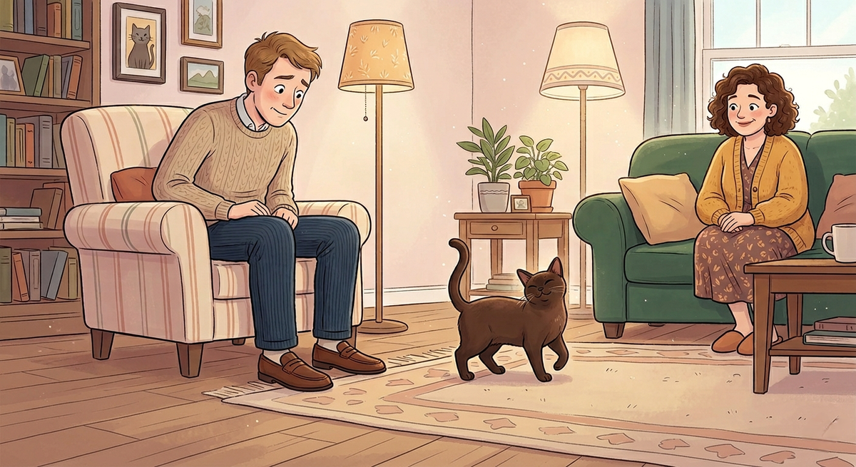 Почему кошки приходят к тем, кто их не любит? Научное объяснение и мистическая версия от Нафани. Узнаваемая история, которая заставит вас улыбнуться и задуматься. Читайте в блоге «Жизнь с лапками» 🐱✨