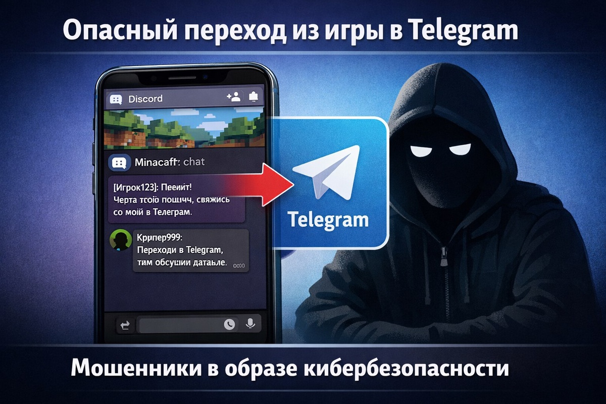 Мошенники в образе кибербезопасности