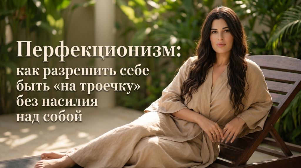    Как освободиться от груза перфекционизма и принять себя таким, какой есть. Татьяна Костова