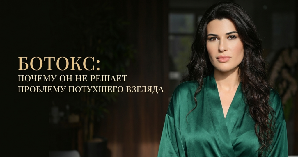 Ботокс: почему он не решает проблему потухшего взгляда