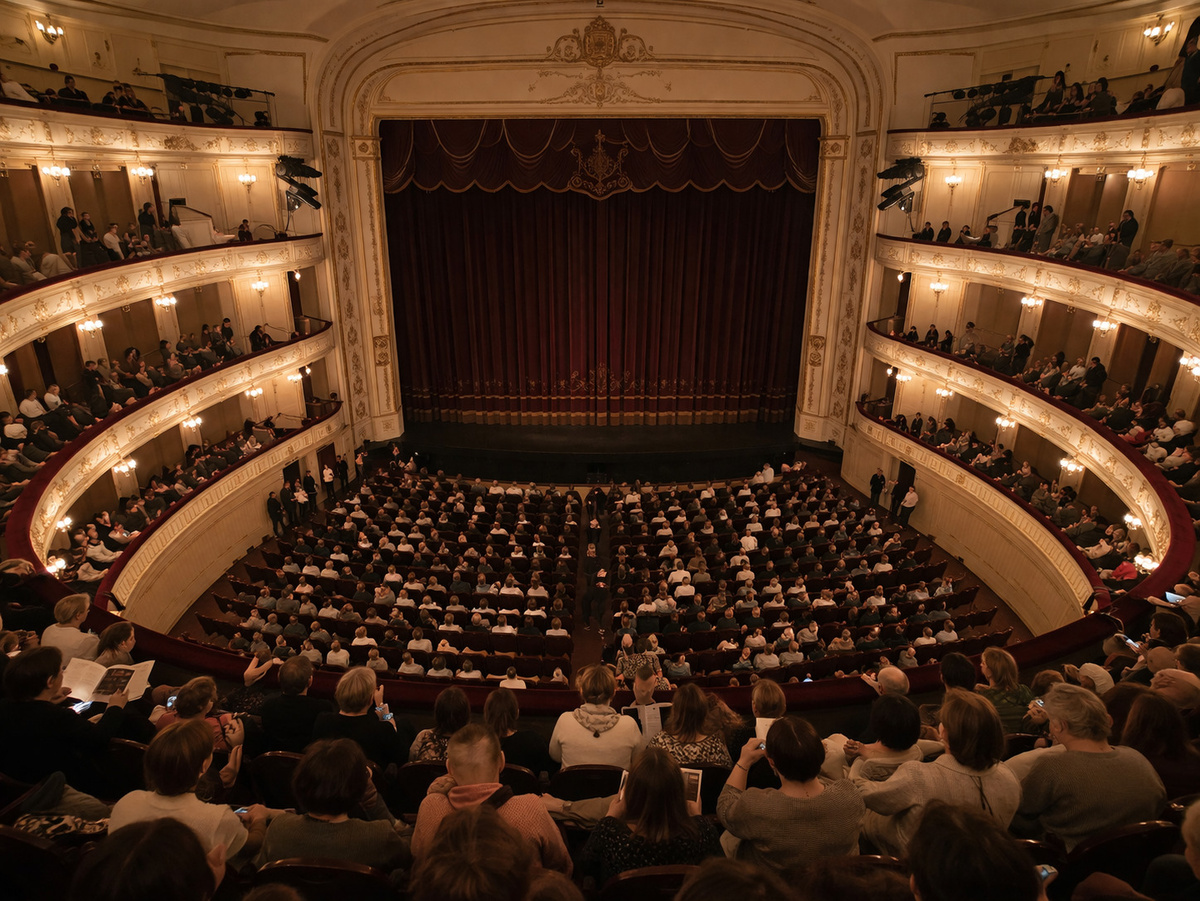 Афиша гастролей с участием ведущих театров