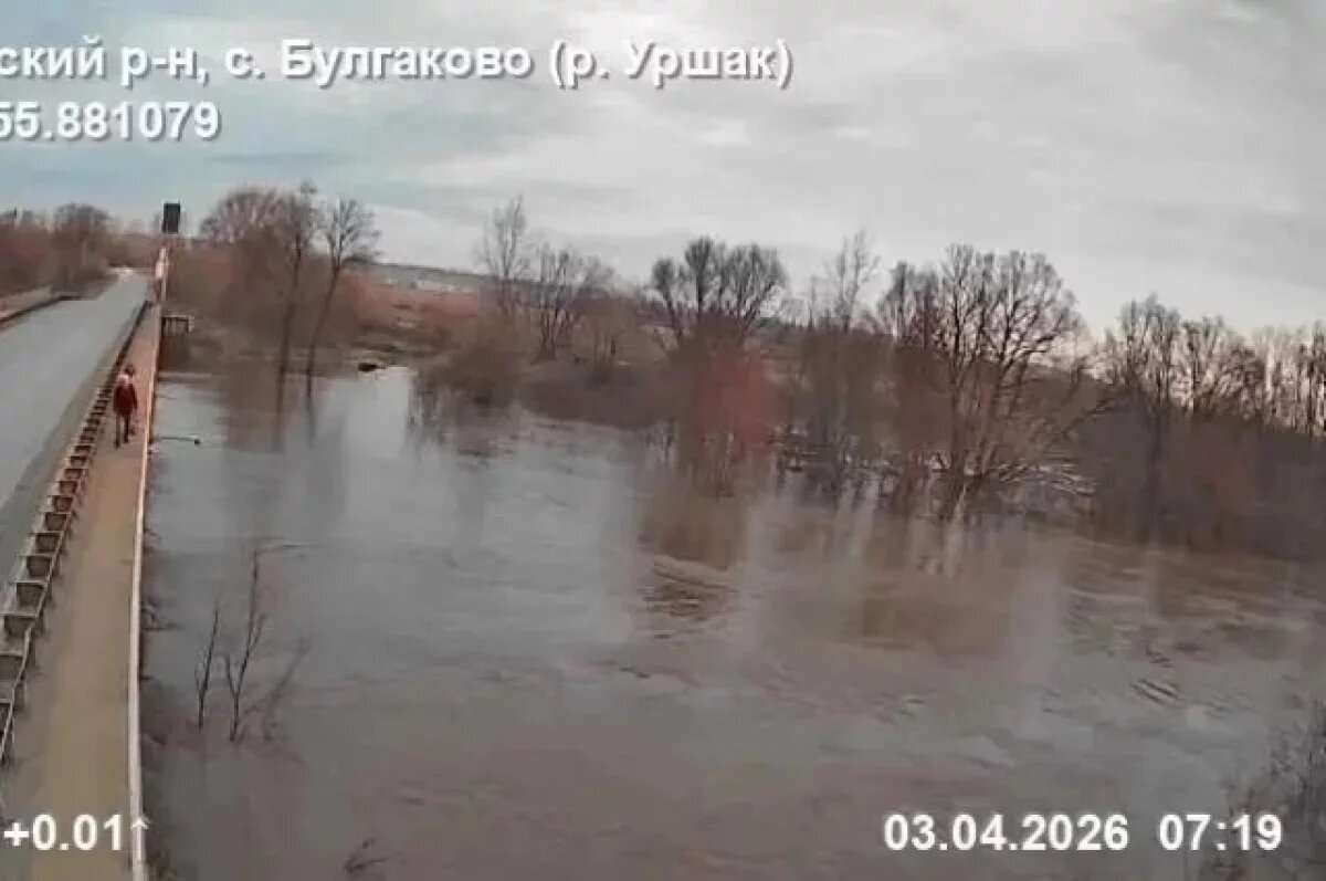    Из-за паводка в Башкирии закрыто 8 участков дорог и 7 мостов
