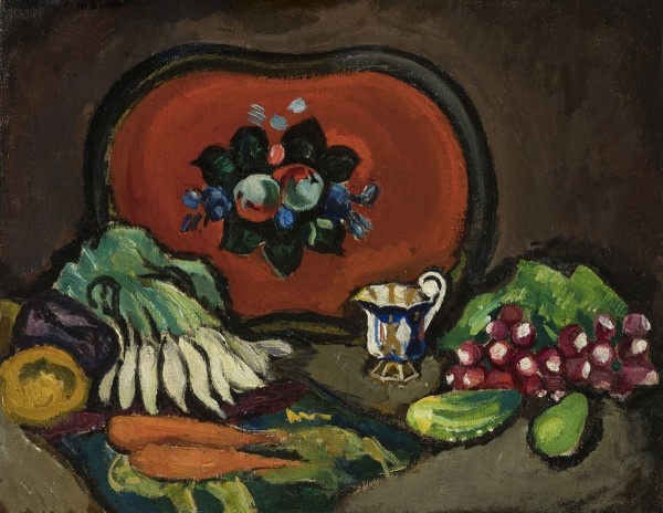 Пётр Кончаловский. «Поднос и овощи», 1910 год, Государственный Русский музей, Санкт-Петербург © Public domain
