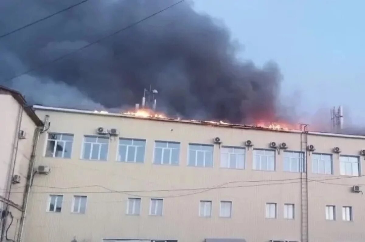    Фонд капремонта Бурятии приостановил приём из-за пожара на улице Толстого