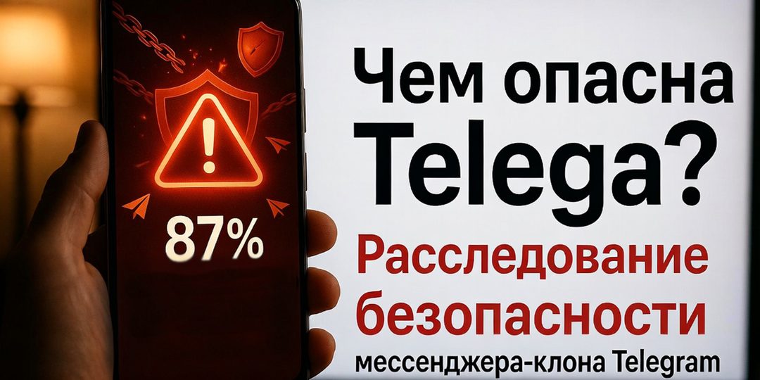 Чем опасна Telega? Расследование безопасности мессенджера-клона Telegram