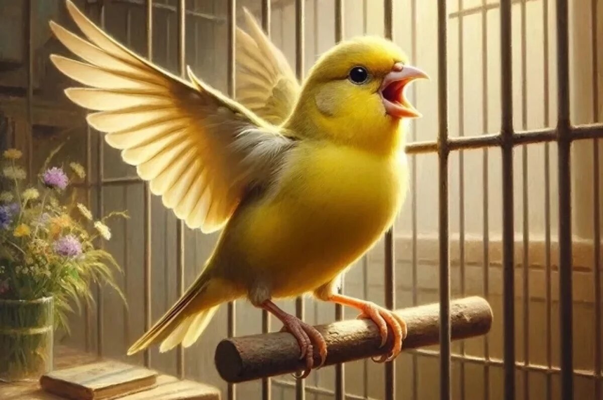    Ветврач Полина Смыслова рассказала, можно ли заставить канарейку петь