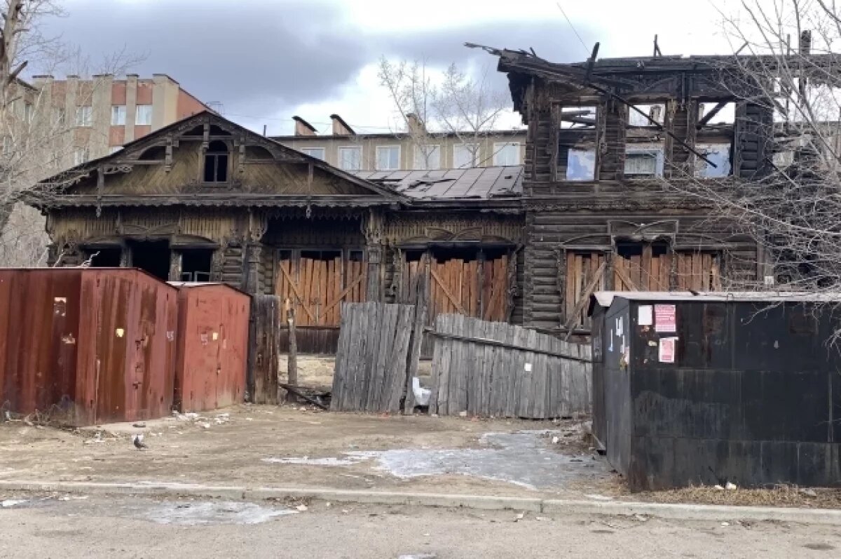    Гаражи хотят убрать рядом с объектом культурного наследия в Чите