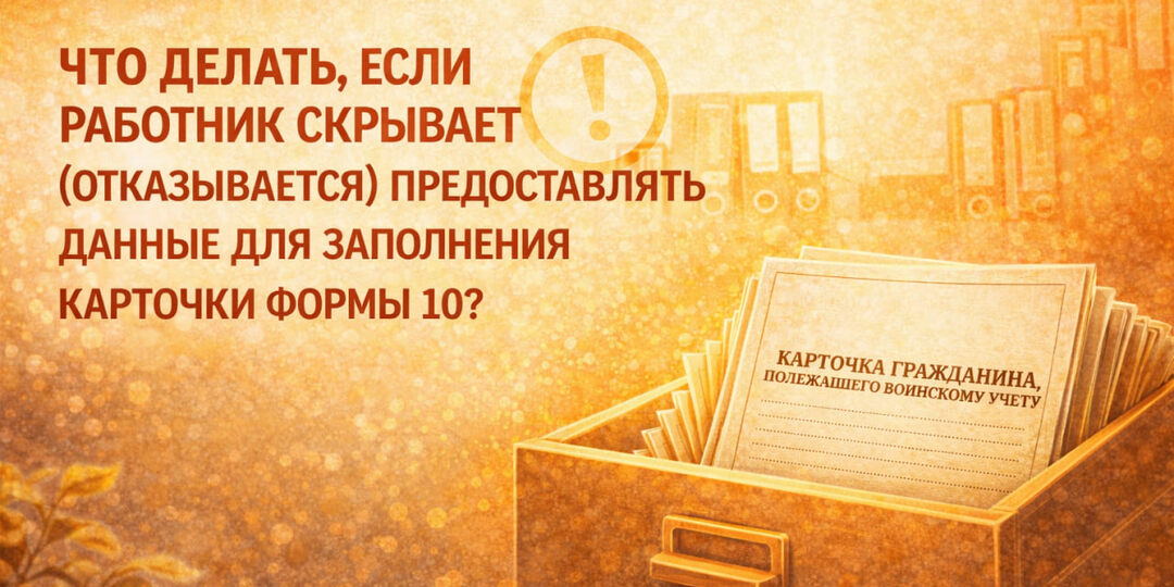 Что делать, если работник скрывает данные о семье?