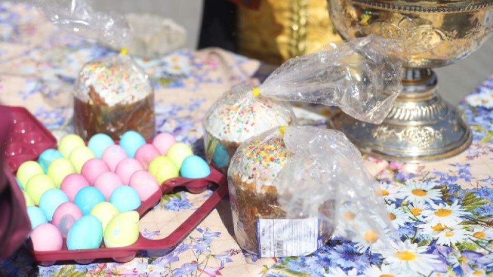    Куличи и яйца. Пасха в Барнауле. Источник: Анна Меньшикова