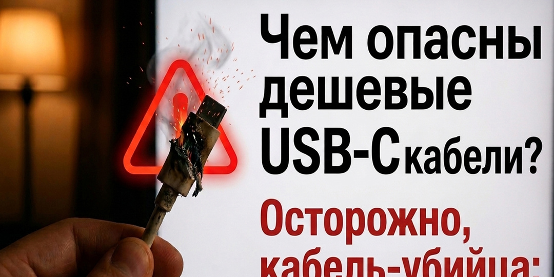 Осторожно, кабель-убийца: Почему дешевый USB-C может погубить ваш смартфон