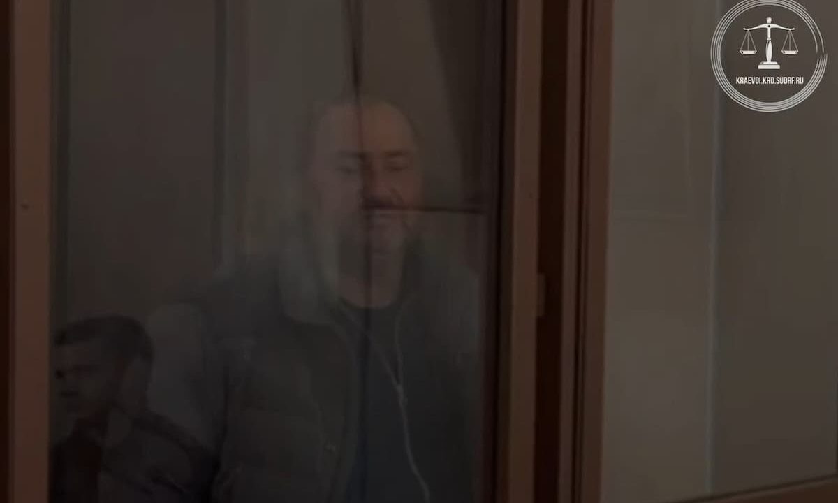    Евгений Филиппов. Скриншот видео объединенной пресс-службы судов Краснодарского края