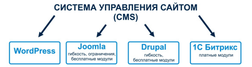 Это известные и распространённые системы, под которые есть специалисты, документация, готовые решения и модули.