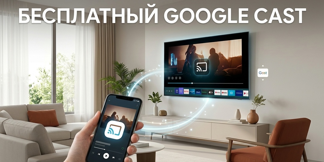 Samsung TV получает Google Cast бесплатно