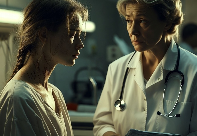 – Пиши заявление, девочка. Пусть этот тип за всё ответит.– Бесполезно, – прошептала Наташа, и в ее шепоте было столько усталости, что врач