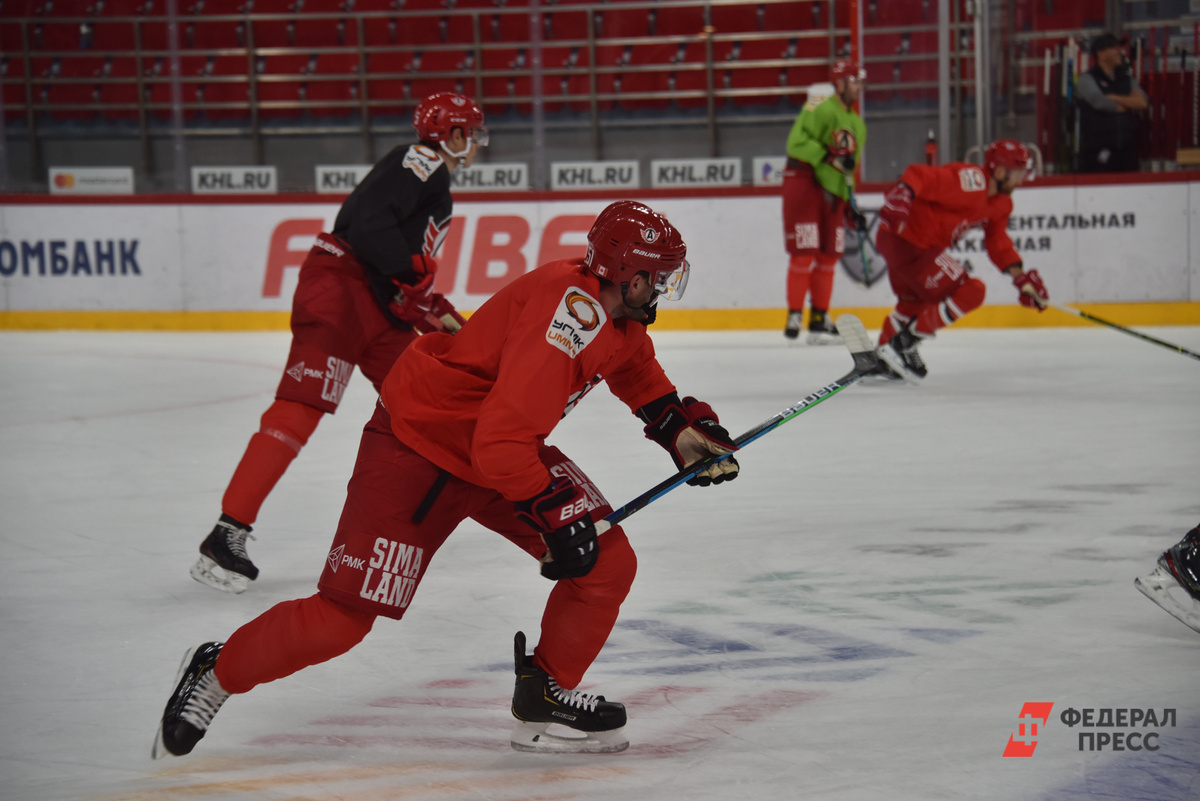 Екатеринбургские хоккеисты второй год подряд проигрывают в 1/8.  Фото: ФедералПресс / Полина Зиновьева