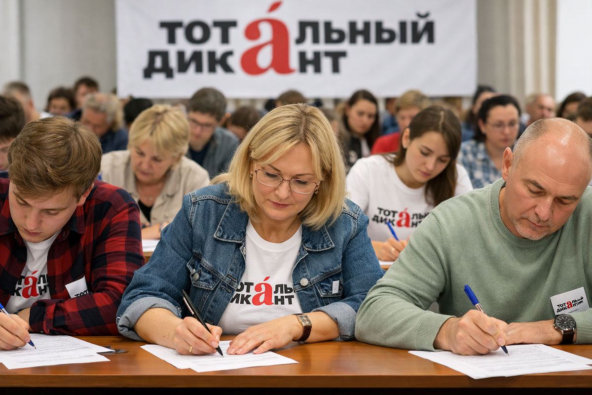    Тотальный диктант пройдет в 55 странах и охватит все континенты