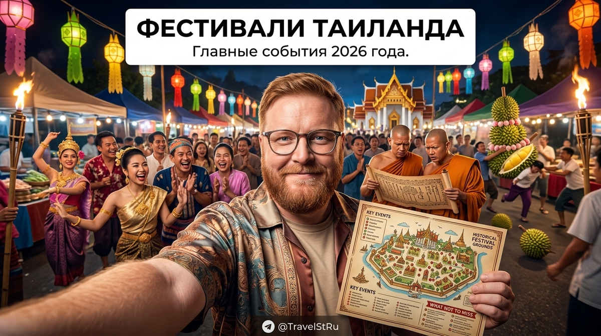 Фестиваль в тайланде 2026: главные события года и что не пропустить