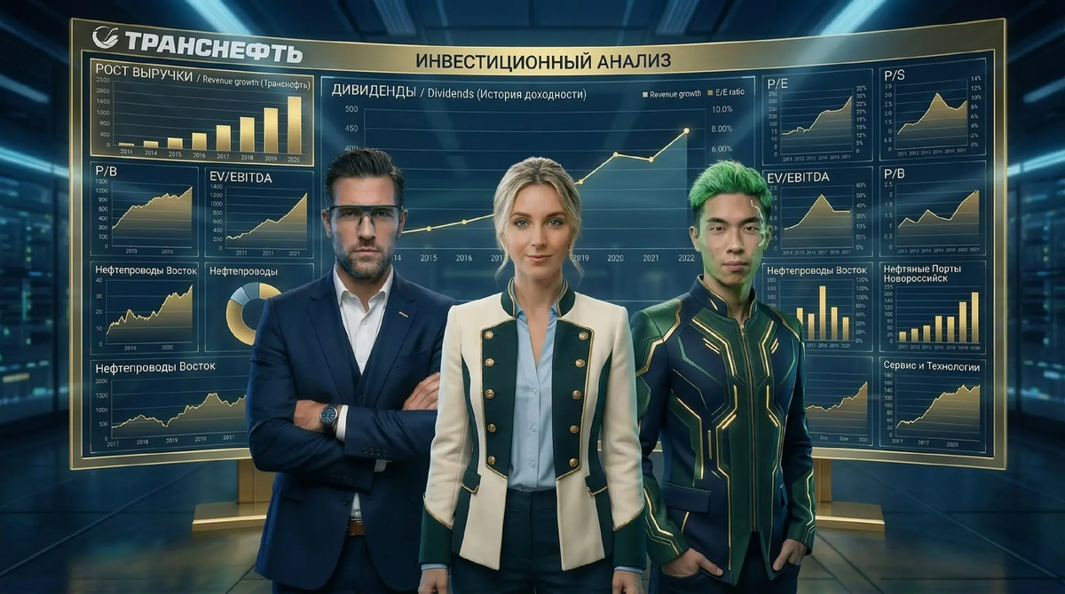 Транснефть: дивиденды 14% годовых и долгосрочный потенциал 20%