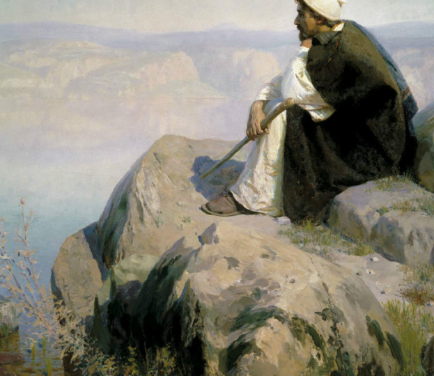 Кто изображен на картине «Мечты» Василия Поленова