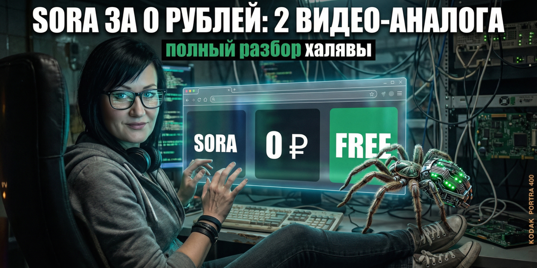 Генераторы видео: обзор 2 аналогов Sora за 0 рублей