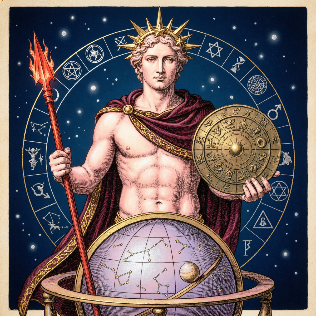 Марс в 1 доме