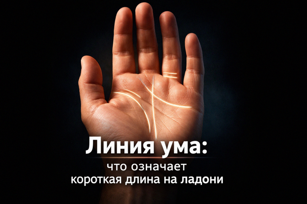    Схема линии ума на ладони admin