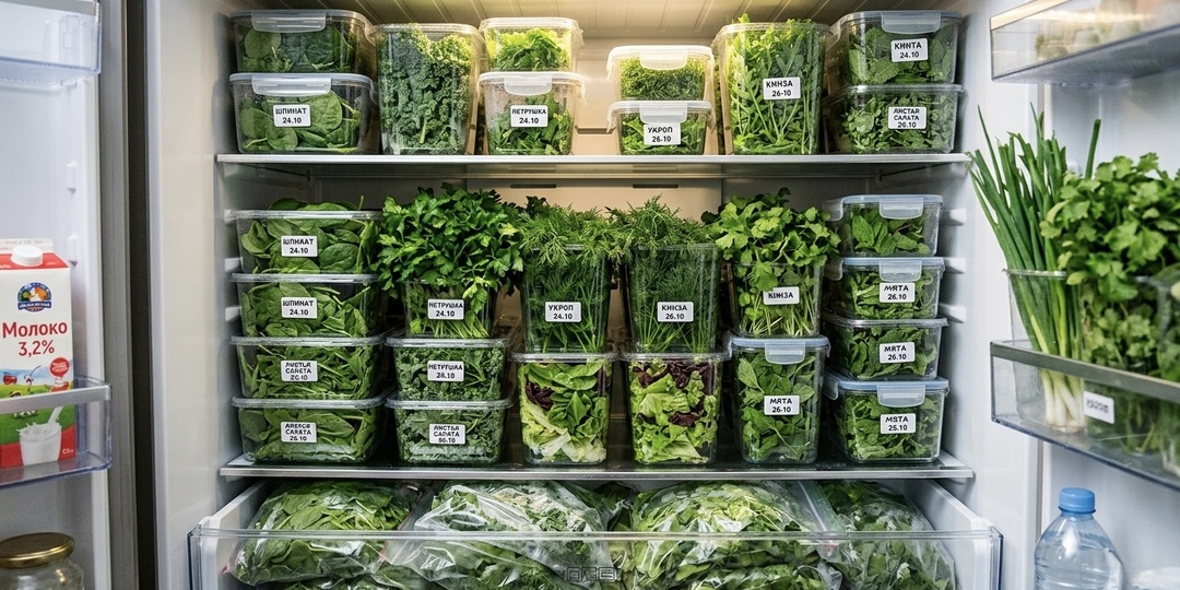 Что будет, если есть зелень каждый день (результат через 7 дней)