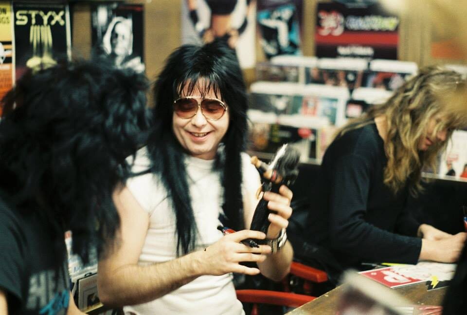 Магазин Record Alley, Эрлангер, Кентукки, 1984 год. 