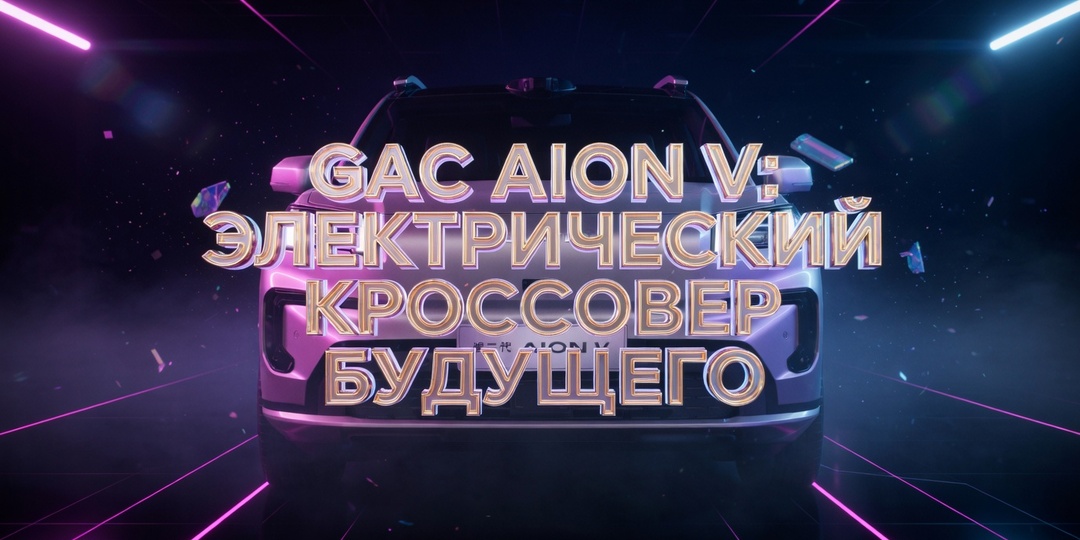 GAC Aion V: электрический кроссовер