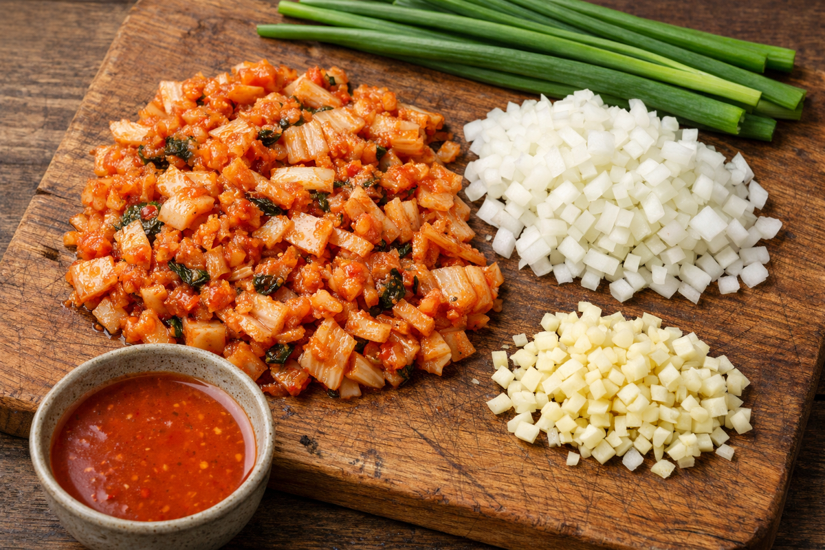 Подготовка ингредиентов