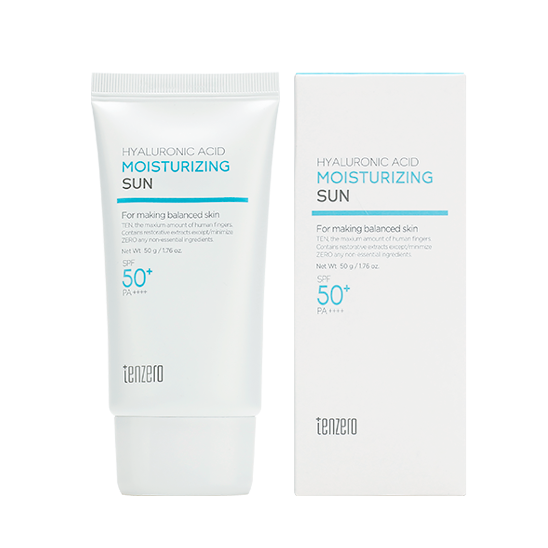 TENZERO Hyaluronic Acid Moisturizing Sun SPF50+