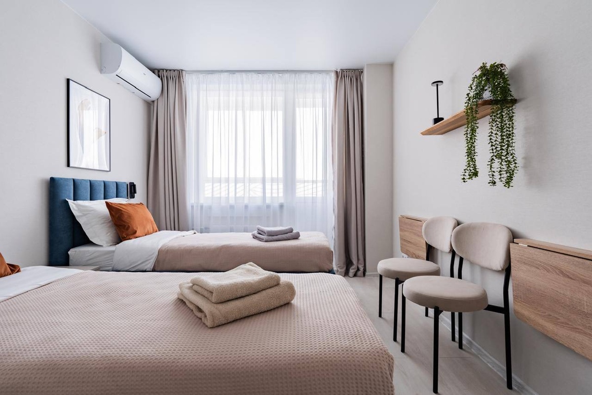 Так как в квартире могут проживать женщины (до 2 человек) есть отдельная комната для них