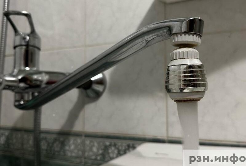 В Рязани отключили холодную воду на нескольких улицах