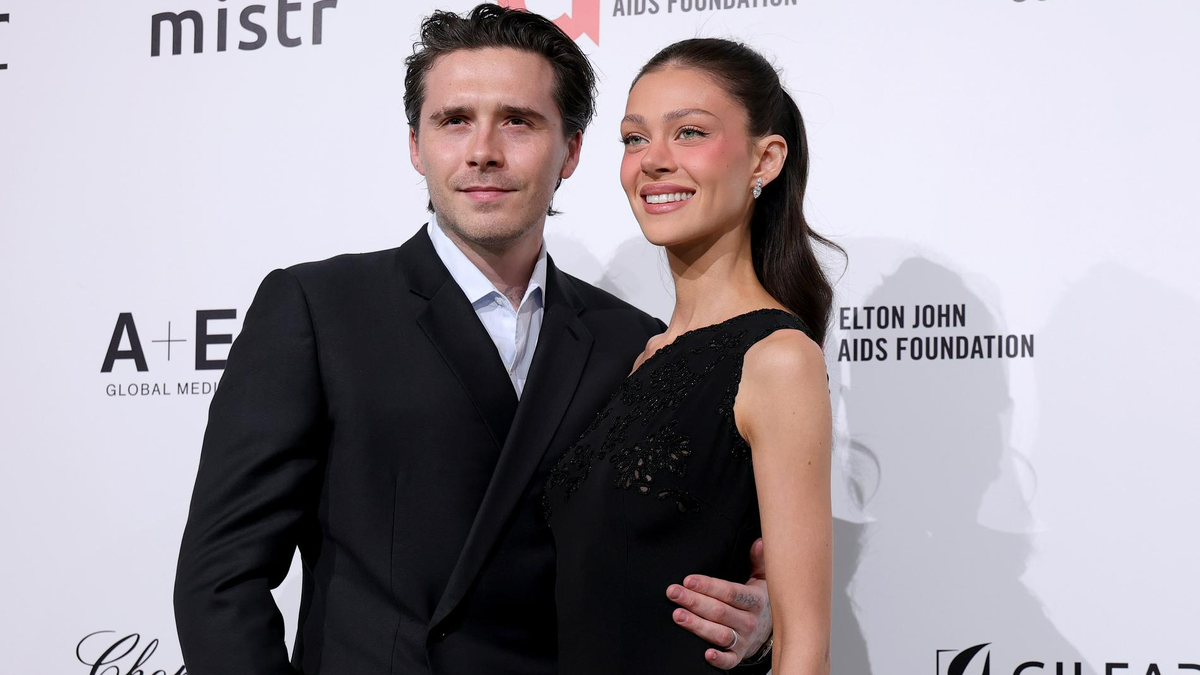    Бруклин Бекхэм и Никола Пельтц. Фото: Getty Images