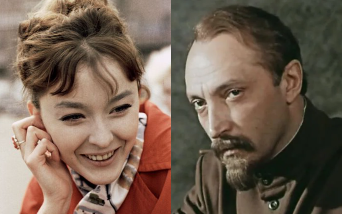 на фото Анастасия Вертинская и Михаил Козаков в молодости 