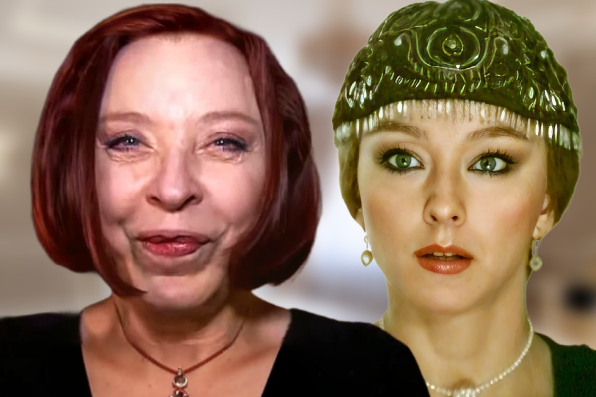 на фото Анастасия Вертинская 