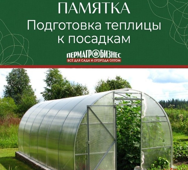 Подготовка теплицы к посадкам!