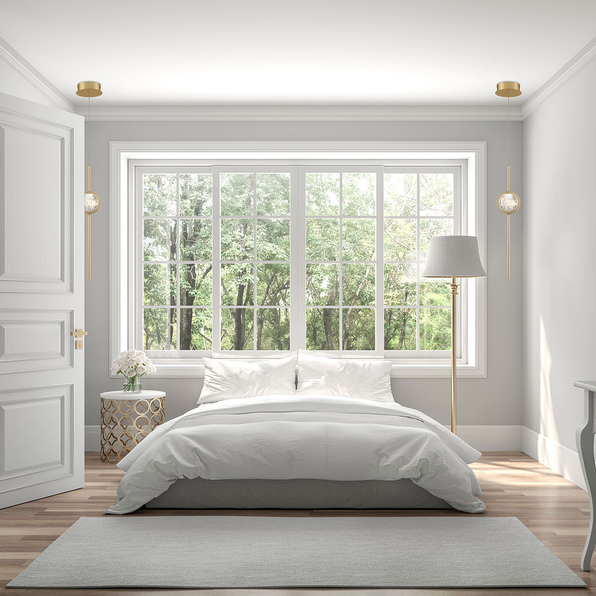 Подвесной светильник Eurofase QN-BARLETTA-1P-BG