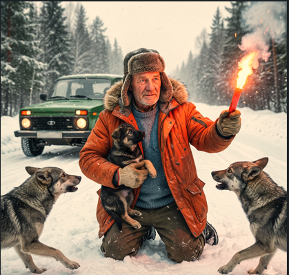 Пенсионер спас брошенного в метель щенка. Спустя время находка сокрушила могущественную корпорацию и вернула старику дом