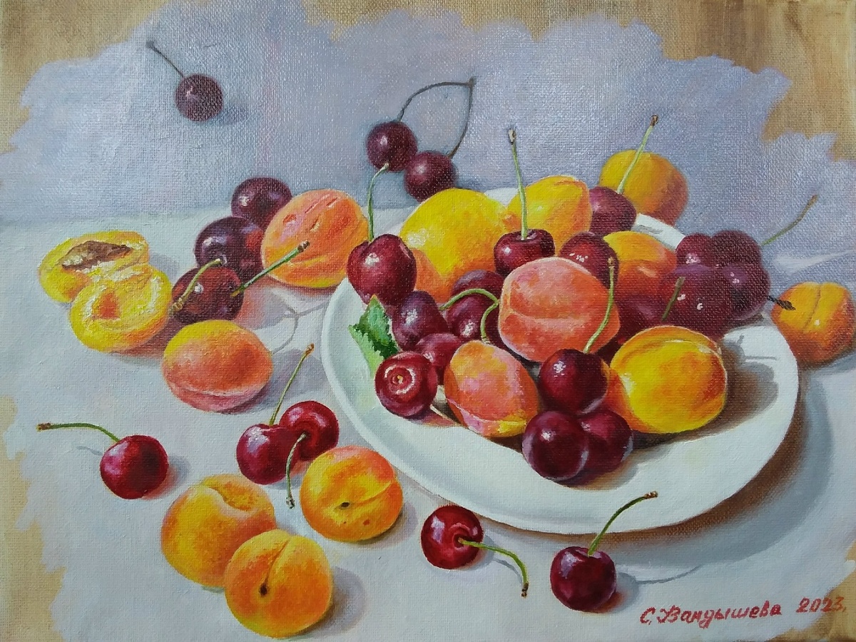 "��������� � ��������", 30×40 ��, �����/�����. 2023 ���.. �������� ����������� :  vk.com�album-195779266_300193186