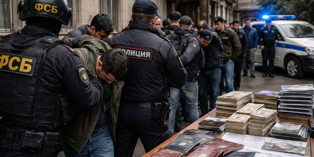 В Люберцах задержали организаторов нелегальной миграции