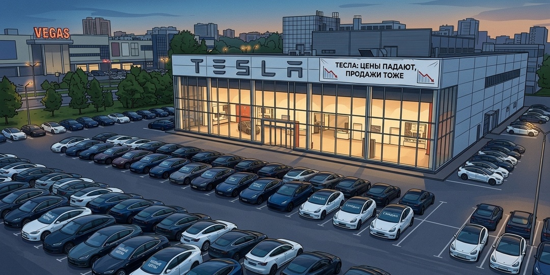 Tesla снижает цены