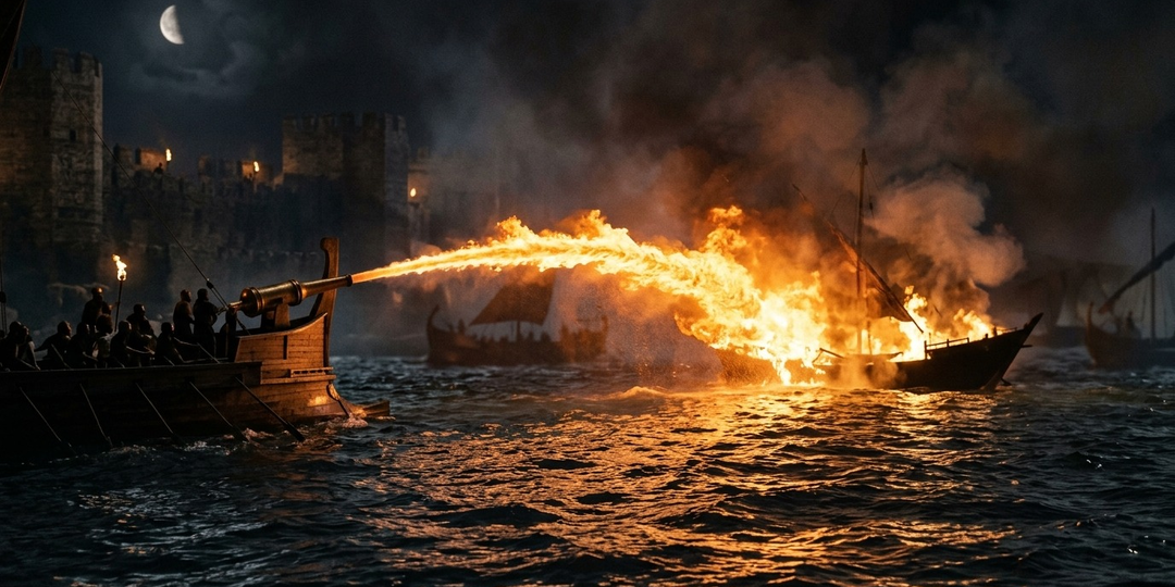 Греческий огонь: оружие Византии, сущность которого не раскрыта до сих пор