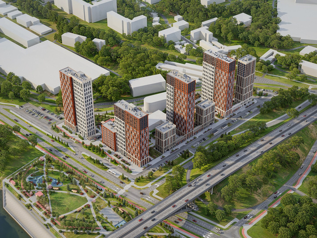 Нижегородские власти согласовали облик домов квартала на берегу Оки