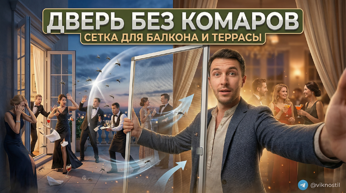 Москитная сетка на дверь: как защитить балкон и террасу