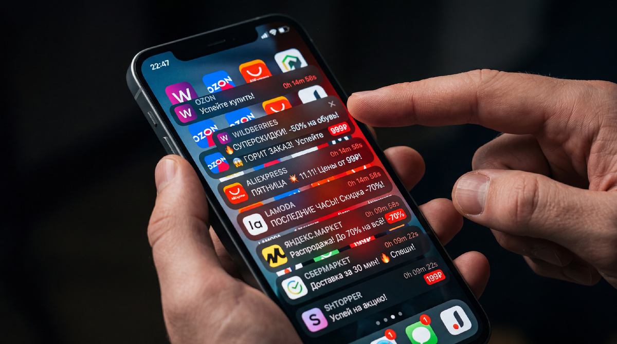 Каждый день десятки пушей тянут тебя в магазин. Пора взять это под контроль.