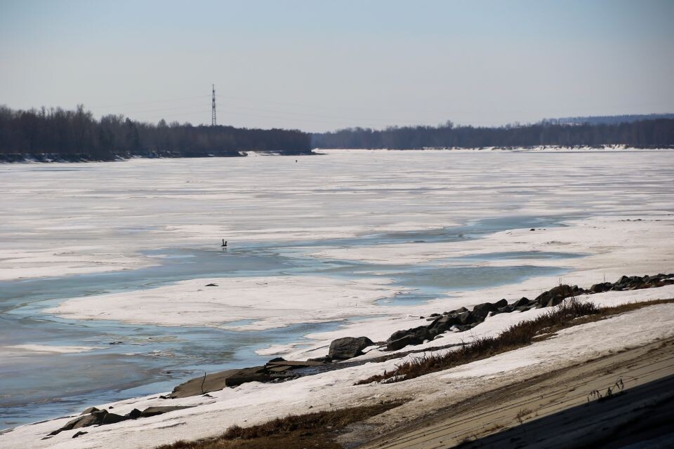    Обь в преддверии ледохода. Март 2026. Источник: Виталий Барабаш/"Толк"