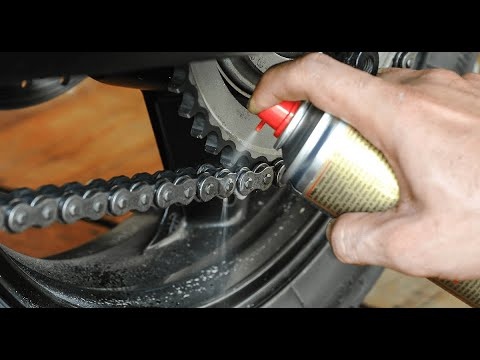 Как обслуживать цепь на мотоцикле