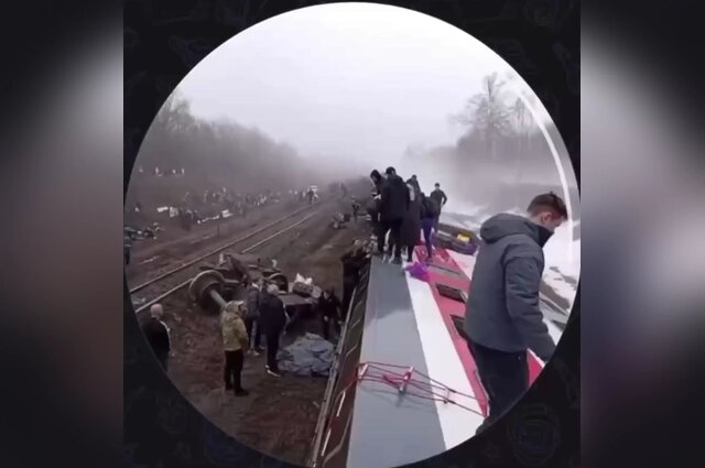    Первые кадры происшествия. Фото: Соцсети